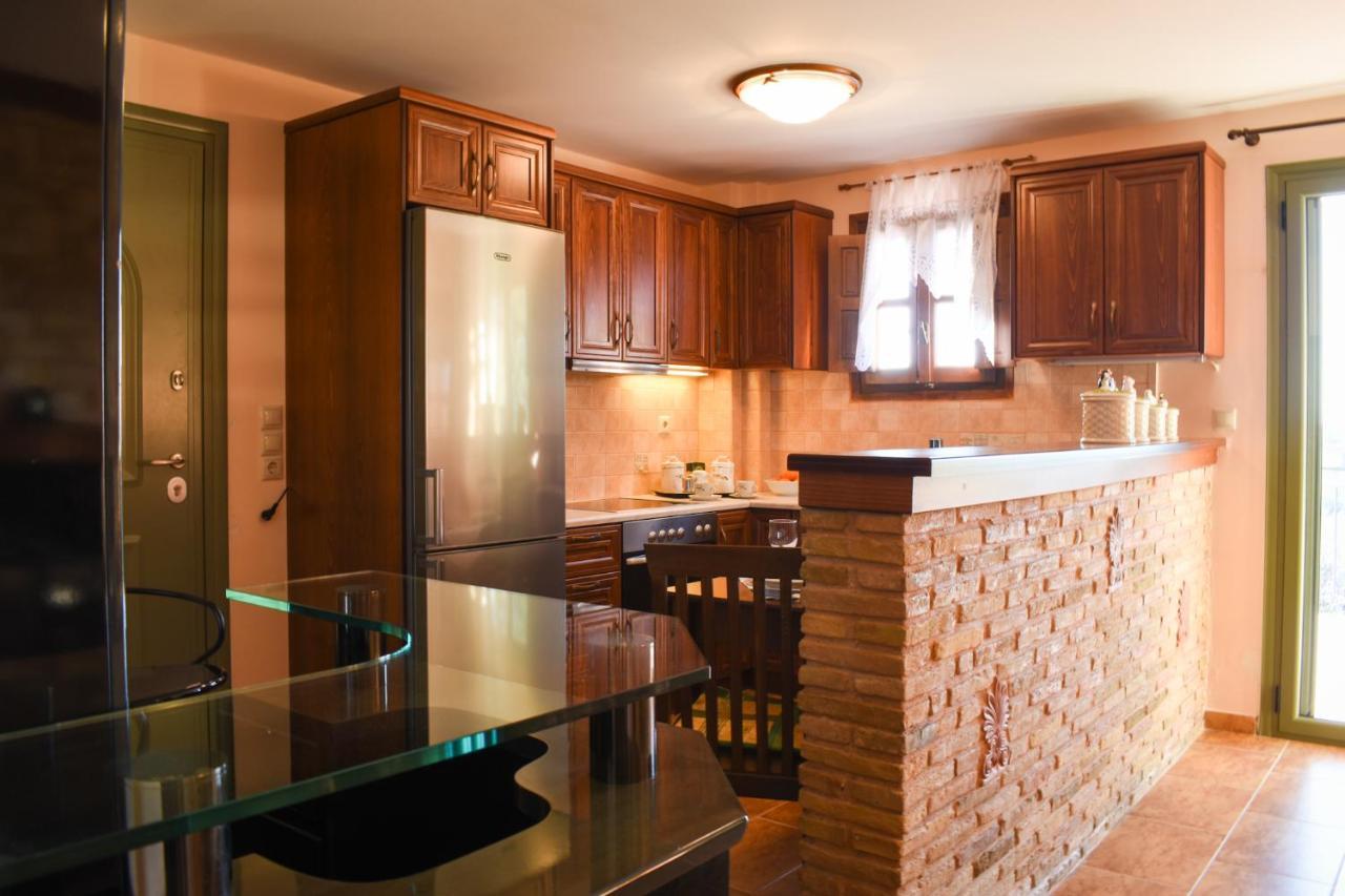 Amber Seaview Villa By The Olive Groves كالاماتا المظهر الخارجي الصورة