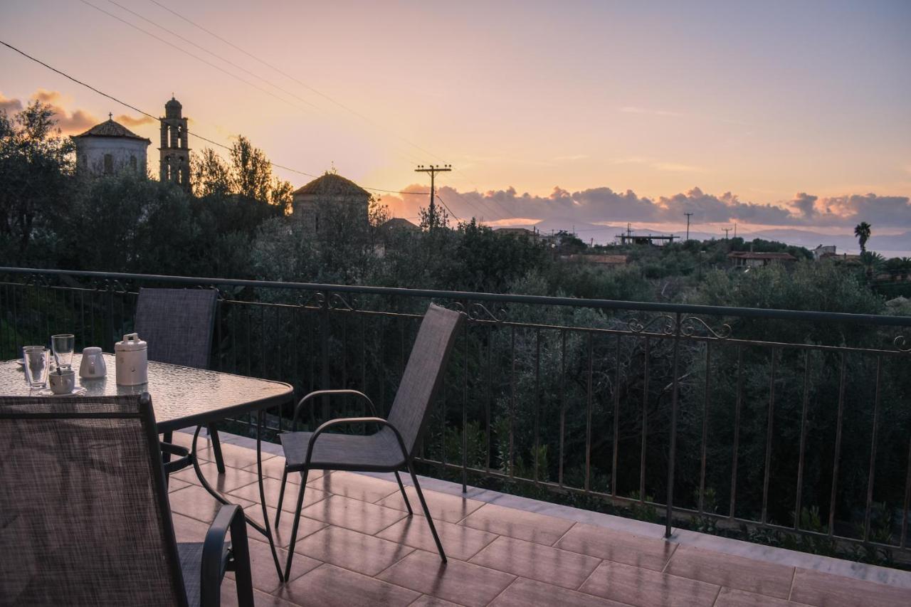 Amber Seaview Villa By The Olive Groves كالاماتا المظهر الخارجي الصورة